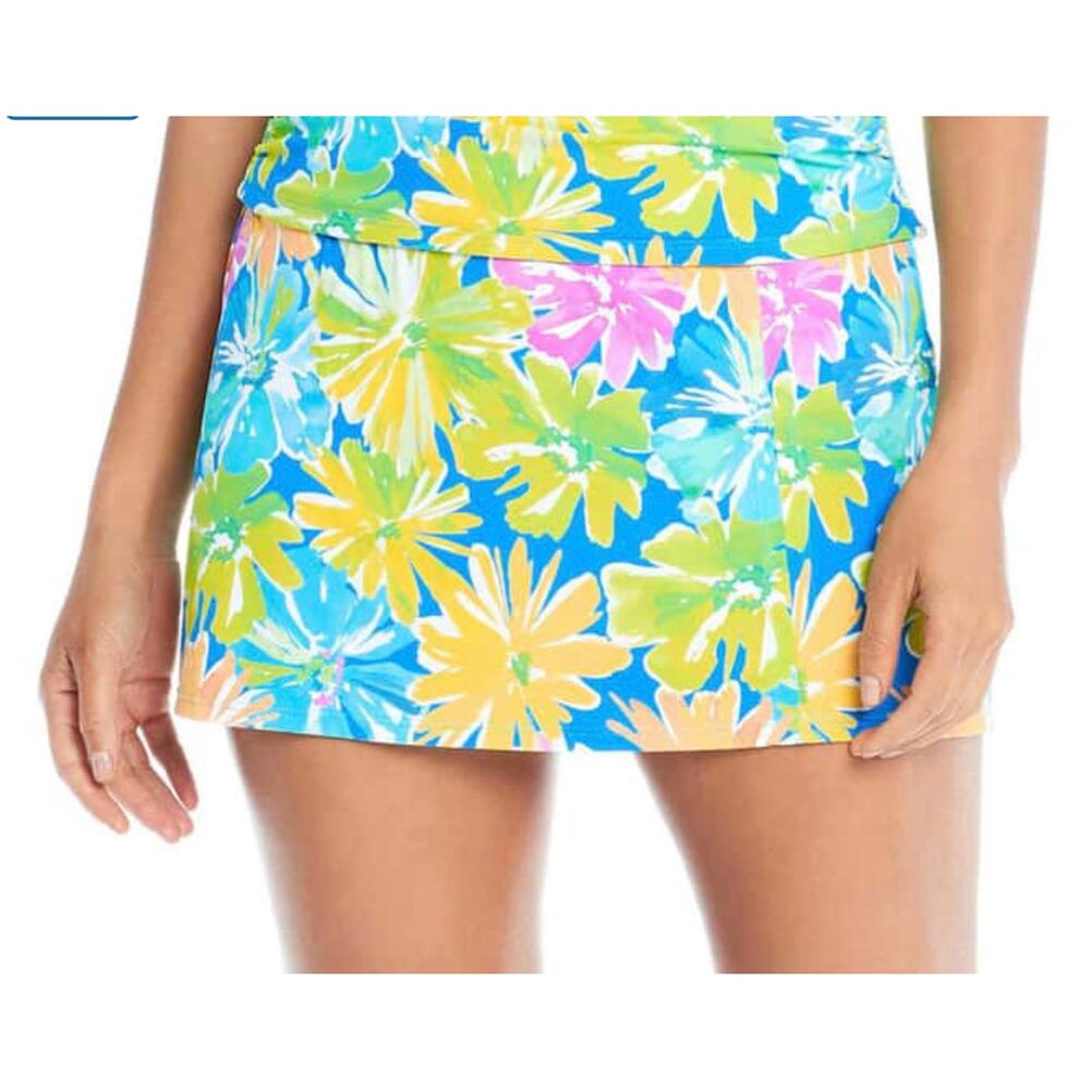 Bleu Rod Beattie Spring It On High Waist Skirted Bikini Bottom 22W NWT
